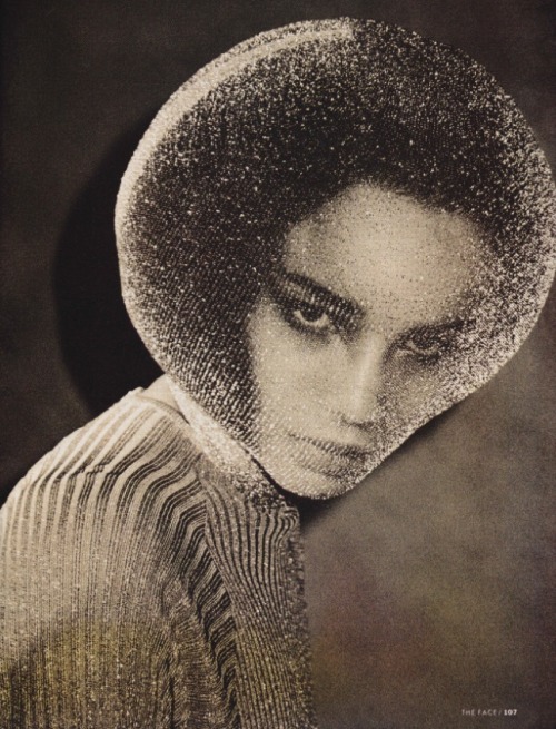  Kinky Afro, photographed by Juergen Teller and styled by Judy Blame, December 1990 