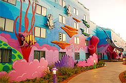 sweetguts:  konekosilvertail:  boltong:  sailorgallifrey:  adorablyrotten:  steamboat-willies:  A first look at Disney’s Art of Animation Resort before it opens to the public May 2012. (photo credit)  help I’ve fallen and I can’t get up  Ugh god