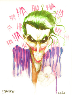justveryslightlymad:  25 Days of DC - the Joker by ~crisishour 