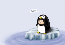 siribear:  vilfaras:   PenguinSuit!Kaidan  A conversation with darkisthenight brought this on. XD   Fangirls. absolutely perfect. 