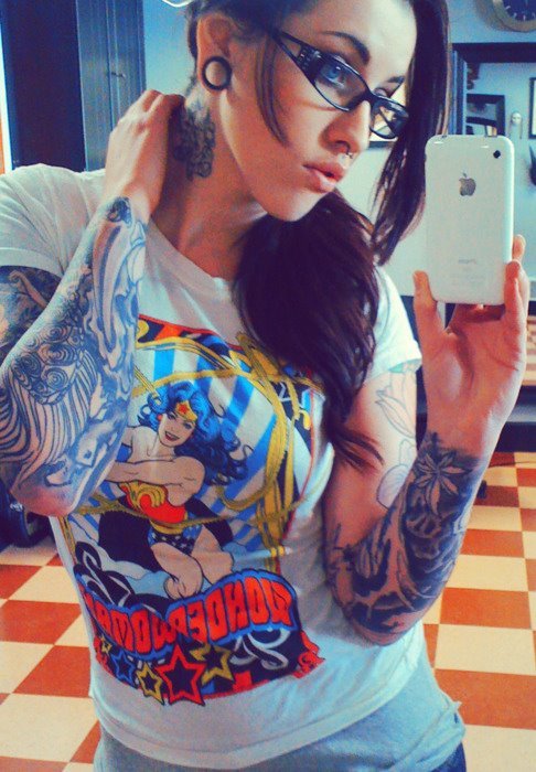 tattoo-inked:  wakebakeeatsleep:  Alicia foley  CLICK FOR MORE HOT PICTURE follow