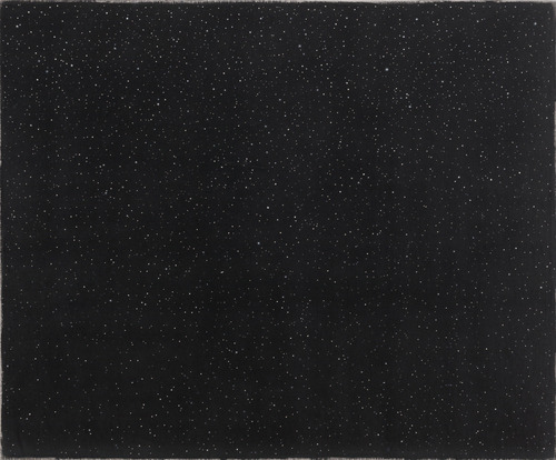 museumuesum:  Vija Celmins Night Sky #5 1992. Oil on canvas mounted on wood panel,
