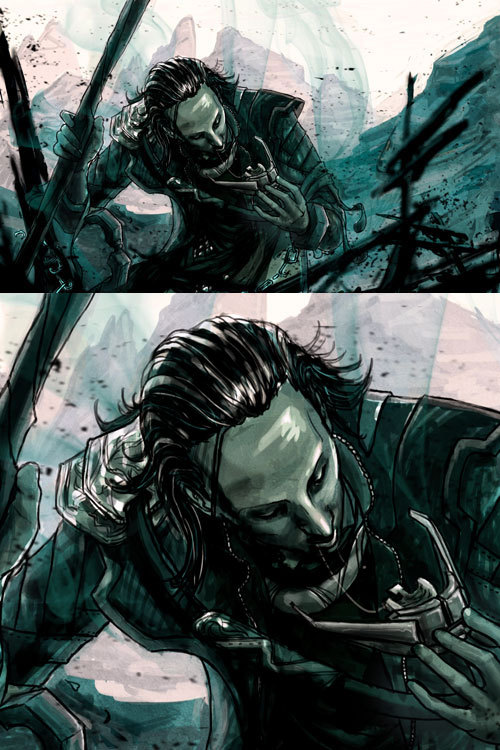 fannybaws:  lokitroll:  I just made a Loki pulling out his ”muzzle-gag-thing” I’m going to post ”post-avengers” drawing Thor gave him the key. cuz, they were in a fight! >:D  Holy fuck but that thing was hot.  That string of saliva just killed