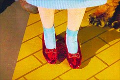 horridheadache-deactivated20140:  The ruby slippers were silver, like in the book,