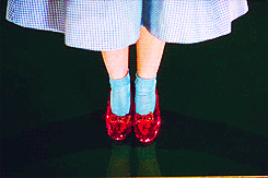 horridheadache-deactivated20140:  The ruby slippers were silver, like in the book,