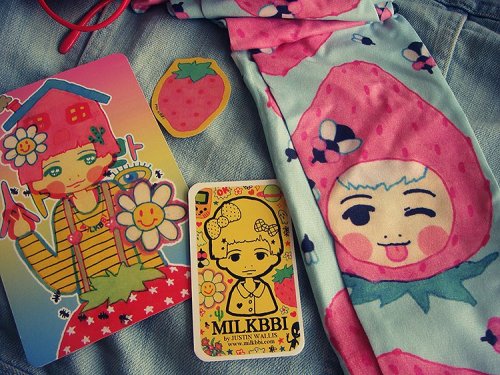 via milkbbi facebook page: “Thank you Justin! I love my new stockings, they are so perfect! &h