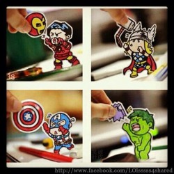 meowchao27:  Found this funny picture. Now who says Hulk isn’t cute??? :D (Taken with instagram) 