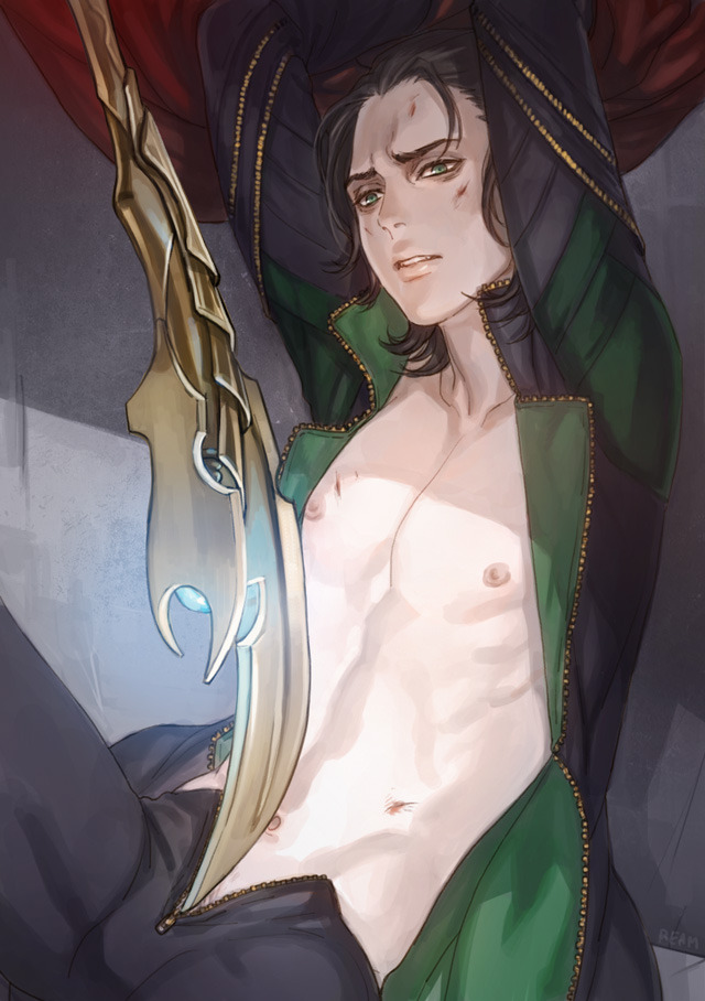 theblackpancake:  Bad Loki, Very Bad by Ream 