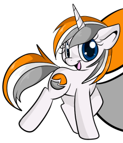 lustrous-dreams:  Ahmedz told me to draw this pony :Y so I did  She is beautiful! Neogaf forever!