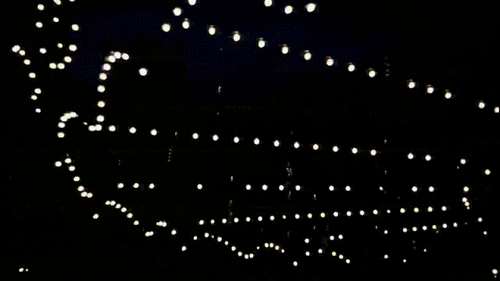 disneylandgif:  King Arthur Carrousel - Disneyland (1957 nighttime footage)