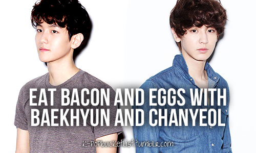 K-Pop Bucket List