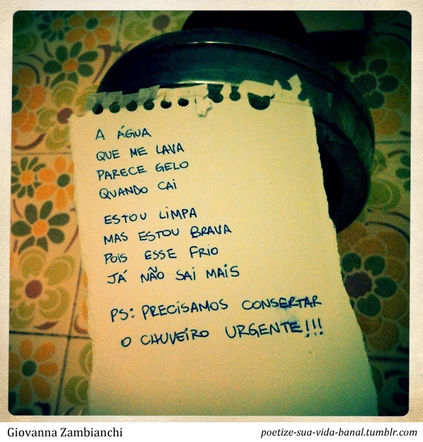 Nunca é só amor...