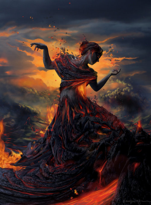 cassiopeiaart.deviantart.com Cathrine Langwagen - Elements &lsquo;Fire&rsquo;