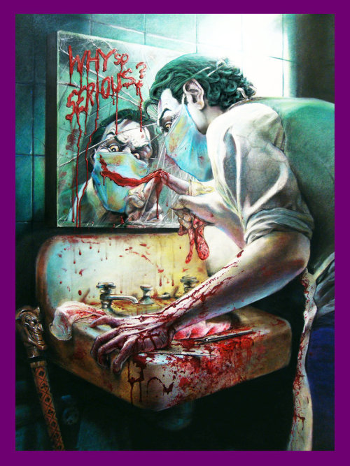 comiccool:  JOKER - The Smile in the Mirrorby ~Elfsar 