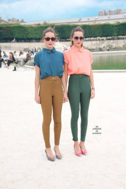 fuckloveitsallaboutfashion:  they look like twins 