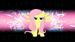 ponifyyourdesktop:  Fluttershy Wallpaper