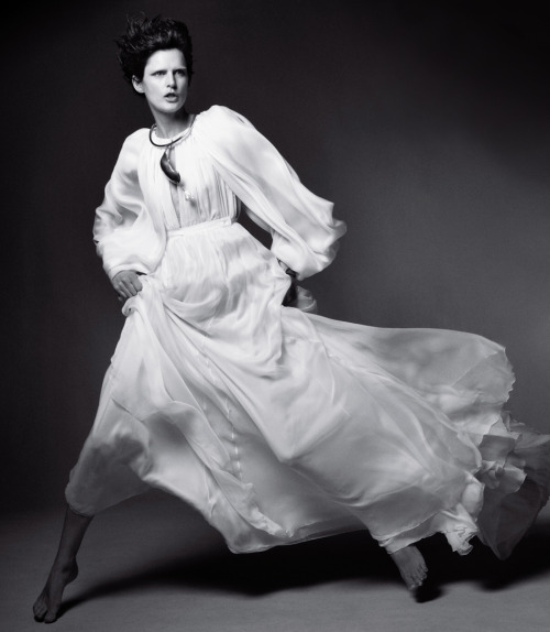 Stella Tennant by Daniel Jackson for WSJ Magazine (May 2012) Editorial: Dreamweavers