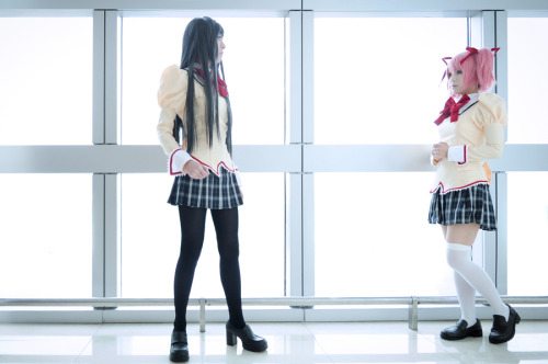 artemismoon45: rinachur: yui930: MADOKA MAGICA-madoka/Day-homura/YUI20120507/photo by tei  oh m