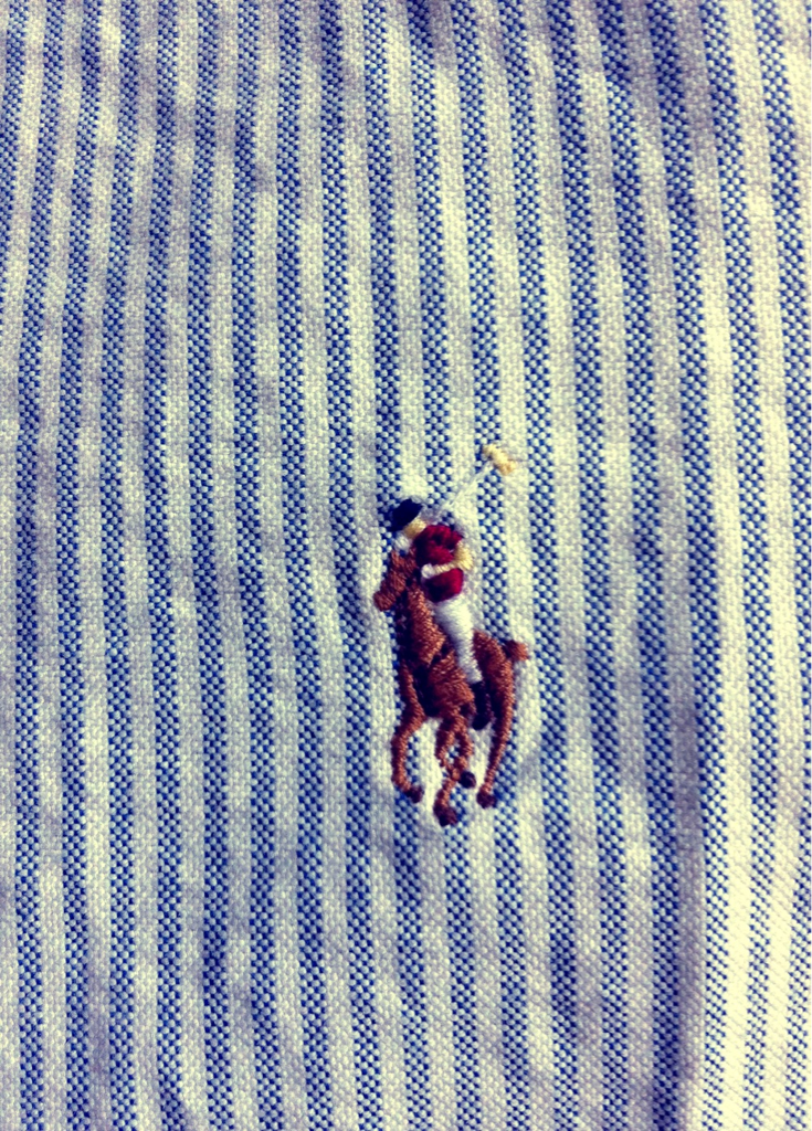 navy polo