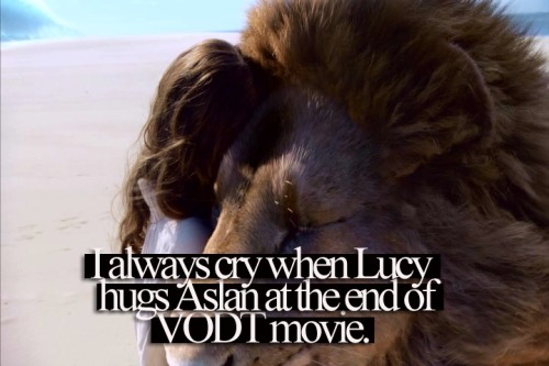 Narnia Confessions — Liam Neeson is the perfect voice for Aslan. Helped