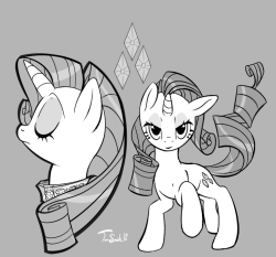 askspotlight:  I love Rarity.  There’s a thousand reasons. I’m not going to do anything beyond this with these doodles, but i like how they came out, so look at them and tell me how much you absolutely hate them with likes and reblogs Also for the