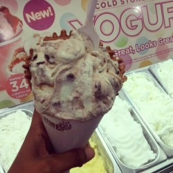 locomplicadolotraigoyo:  #coldstone #icecream