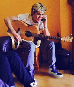  Niall hanging at his house. [x] 