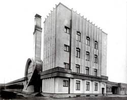 sovietbuildings:  Russia, Moscow, 1936, Gosplan Garage Designed by Melnikov 