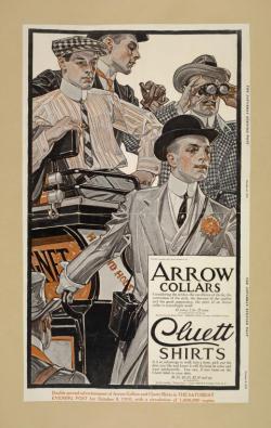 fuckyeahvintageillustration: Various adverts for Arrow Collars and Cluett Shirts by J. C. Leyendecker. Source 