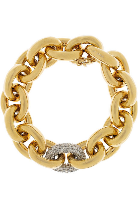 pharaohsandqueens:  (via PHAR∆OHS&amp;QUEENS) Eddie Borgo 18 Carat Gold Plated