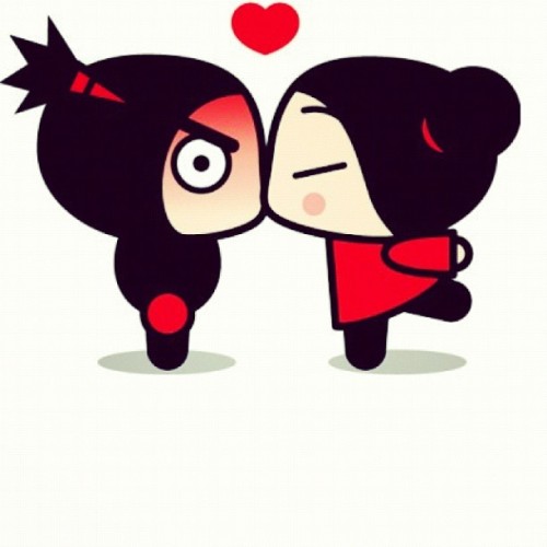 marinfuentes:  Yo y mi Pucca <3
