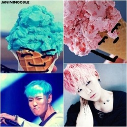 janininoodle:  I SEE NO DIFFERENCE original edit by me :)))&copy; to t.o.p’s photo owner 