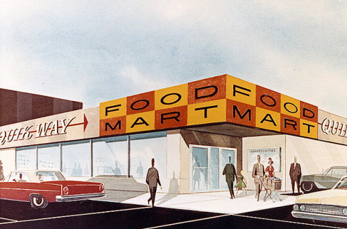 c.1960-65 store front concept illustrations 