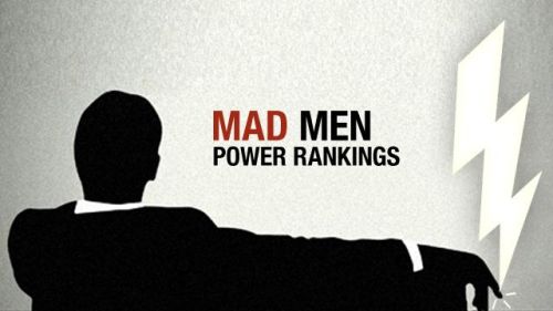 Mad Men Power Rankings: Episode 508, ‘The Lady Lazarus’ - Grantland
And last week’s: Episode 507, 'At the Codfish Ball’