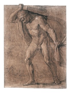 hadrian6:  male nude.   Jean Bapiste de Champaigne. 1673. http://hadrian6.tumblr.com 