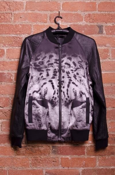 coolkidnextdoor:  BLACK SONS OF HEROES LEOPARD BOMBER JACKET 
