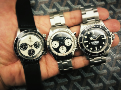 A trio of Rolex’s finest. If I had to choose only one, not sure what I would do!