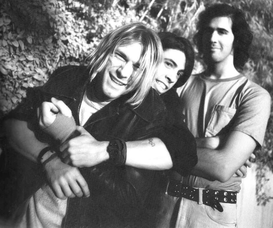 kurtcobainluver4ever:  Dave and Kurt… &lt;3…as for Krist well…forever alone…