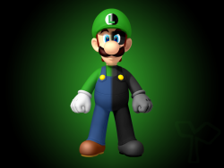 sashikwa:  Luigi and Mr. L Wallpaper by ~MisterBlue92 For Super Smash Bros, please do it nintendo 