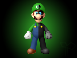 sashikwa:  Luigi and Mr. L Wallpaper by ~MisterBlue92