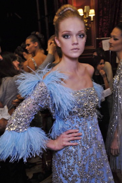  Lindsay Ellingson, Elie Saab Couture S/S