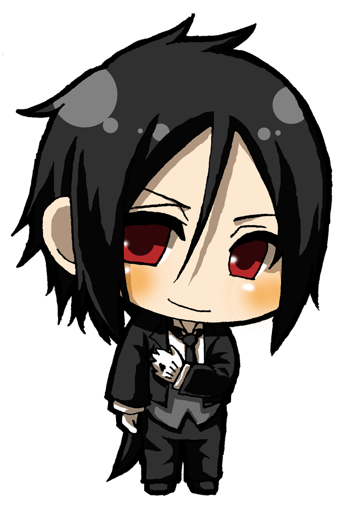 tiptaptap:  Chibi Phantomhive manor :3 Art by 佑 
