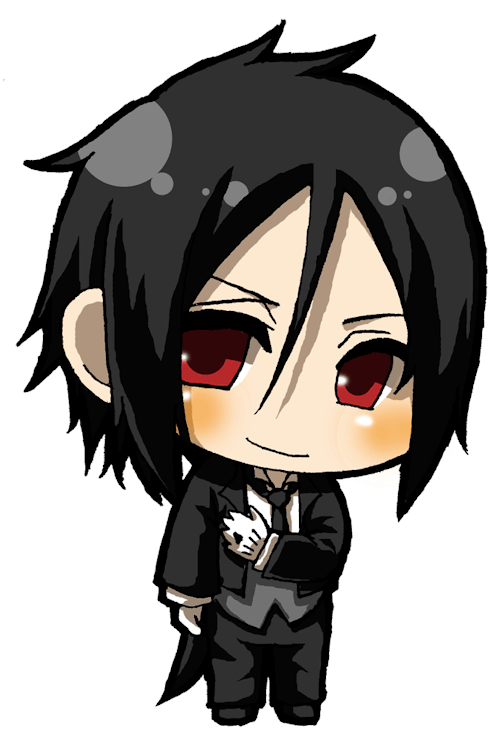 tiptaptap:  Chibi Phantomhive manor :3 Art by 佑 