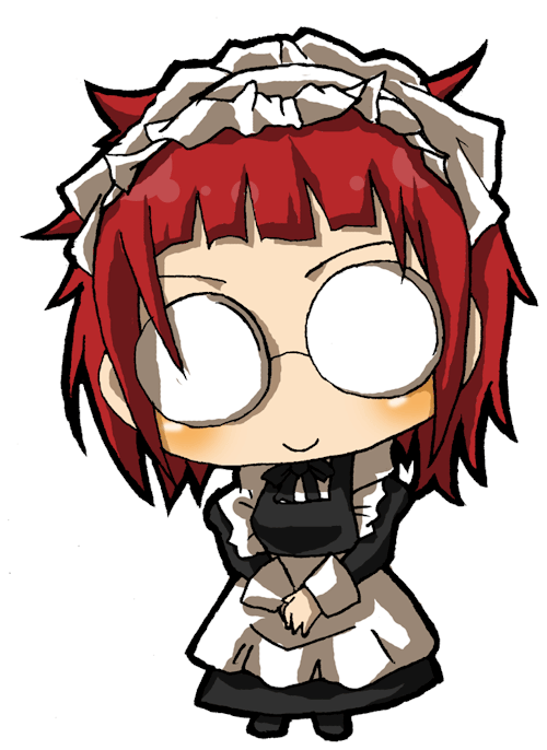 tiptaptap:  Chibi Phantomhive manor :3 Art by 佑 