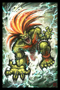 Artforgamers:  Blanka By ~Vegasmike