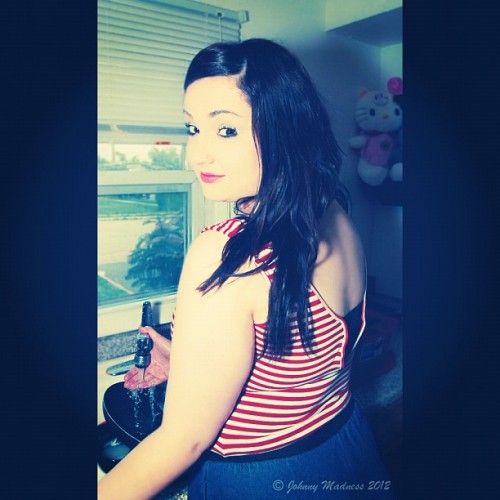 #kitchen #shoot #tattoos #50s #dishes  (Taken with instagram)