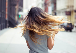 Girl walking in Paris