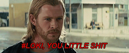 whitecastlecastiel:  freakuness:  mikeliterous:    here’s Tom Hiddleston being the cutest troll ever  just for that amazing gif 