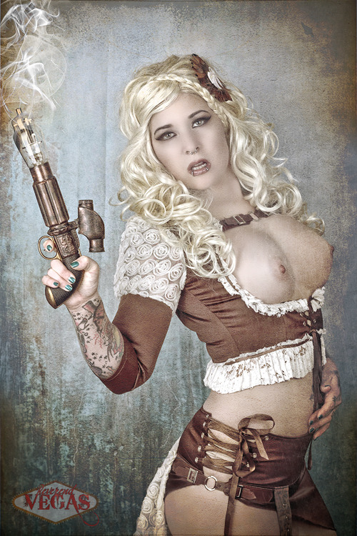 savingthrowvssexy:  Shoot Em Up by *Miss-MischiefX   