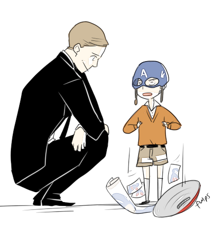k-lionheart:evil-john-watson:fwips:Agent Coulson meeting his younger self #I don’t care that I’ve re